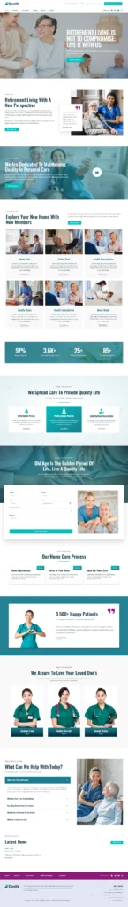 Wordpress Specialist Elementor Expert Home careign website